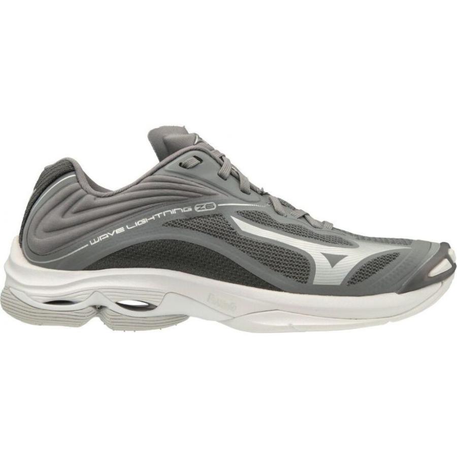 数量は多 ミズノ Mizuno レディース バレーボール シューズ 靴 Wave Lightning Z6 Volleyball Shoes Grey 国内配送 Kuljic Com