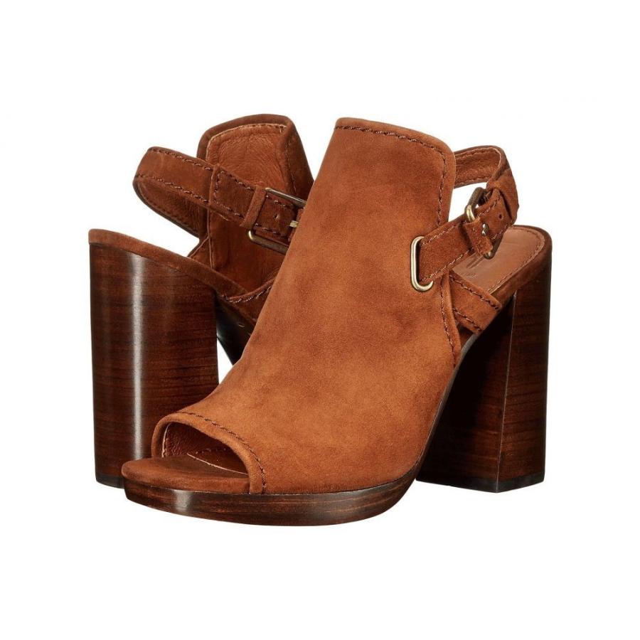 低価格 フライ Frye レディース ヒール シューズ・靴 Karissa Shield Sling Wood Suede, 木彫り 置物 のwood&life f4e8fb67