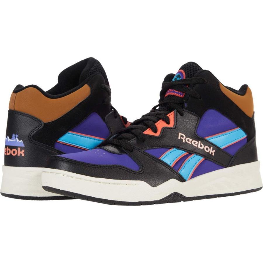 偉大な リーボック Reebok メンズ バスケットボール シューズ 靴 Royal 4500 Hi2 High Top Black Team Purple Semi Orange Flare 交換無料 Zoetalentsolutions Com