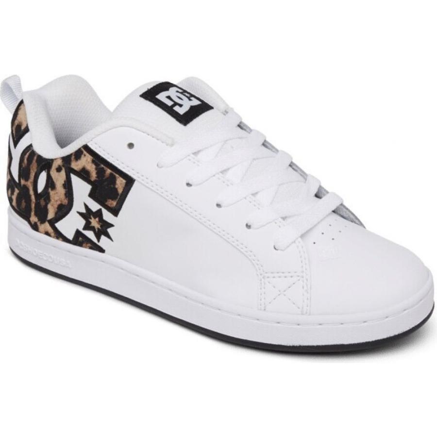 超歓迎 ディーシー Dc レディース スケートボード シューズ 靴 Court Graffik Skate Shoes Leopard Print 人気ブランドを Kuljic Com
