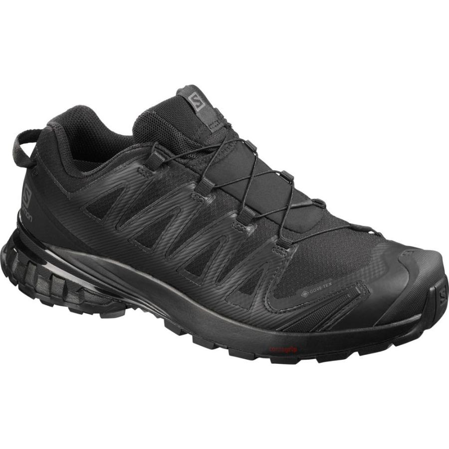 売り切れ必至！ サロモン Salomon メンズ ランニング・ウォーキング シューズ・靴 XA Pro 3D V8 GTX Trail Running Shoes Black/black/black スパイク、シューズ