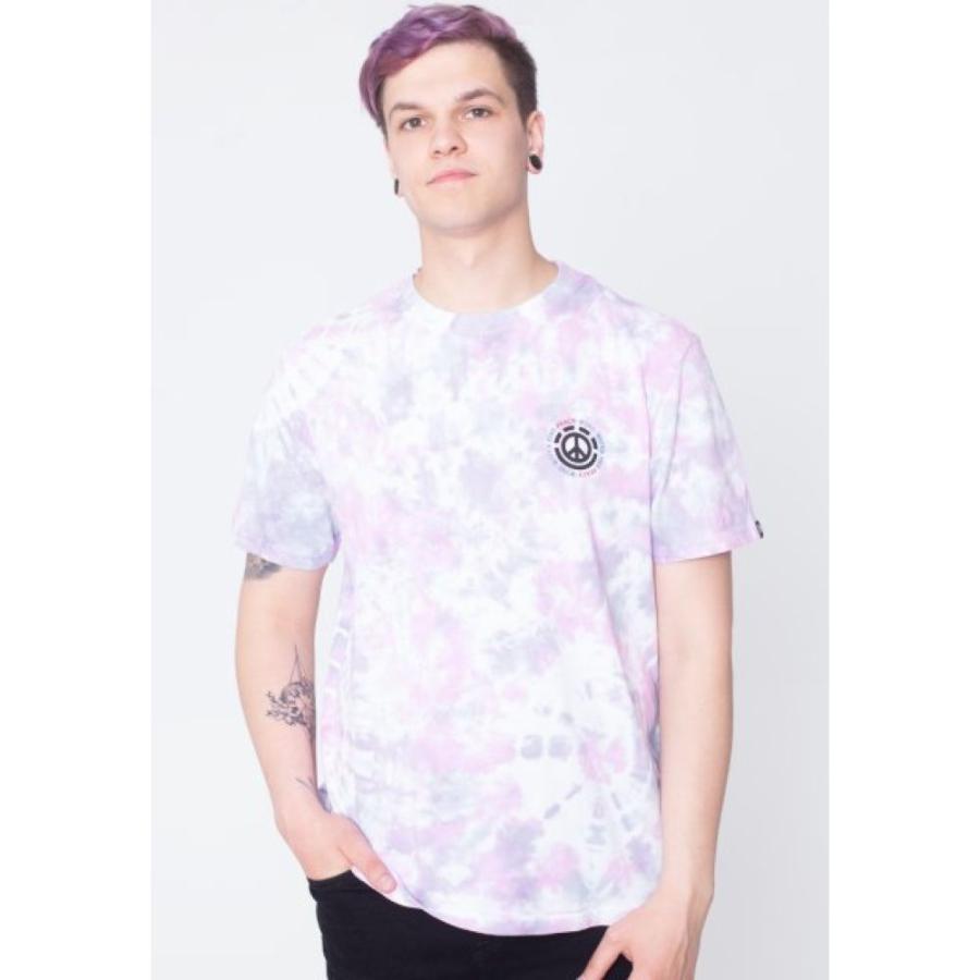 希少 黒入荷 トップス Tシャツ メンズ Element エレメント Ketch Pink T Shirt Purp Dye Tie 半袖 サイズ S Michiganestateplanning Com