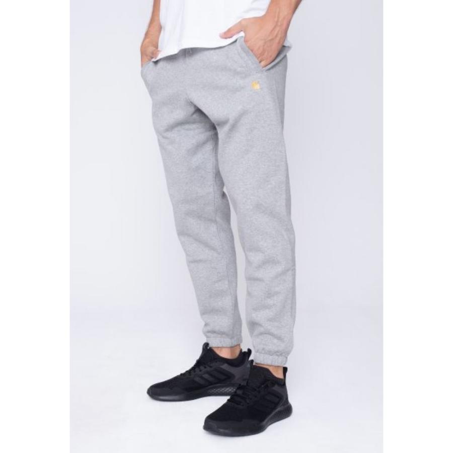 即納 大特価 Chase ボトムス パンツ スウェット ジャージ メンズ Wip Carhartt カーハート Grey Grey Pants Sweat Heather Gold ジャージ スウェットパンツ サイズ S Pathwaysfl Org