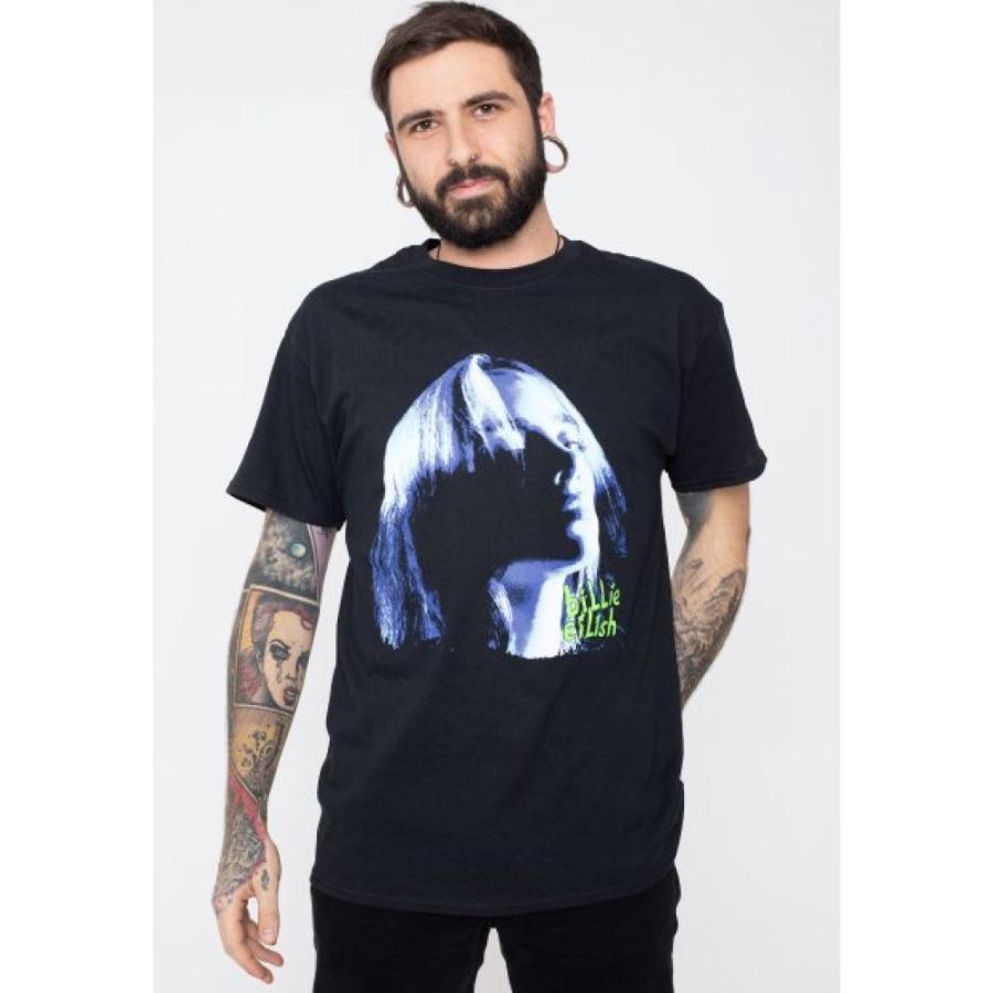 billie eilish t shirt blue