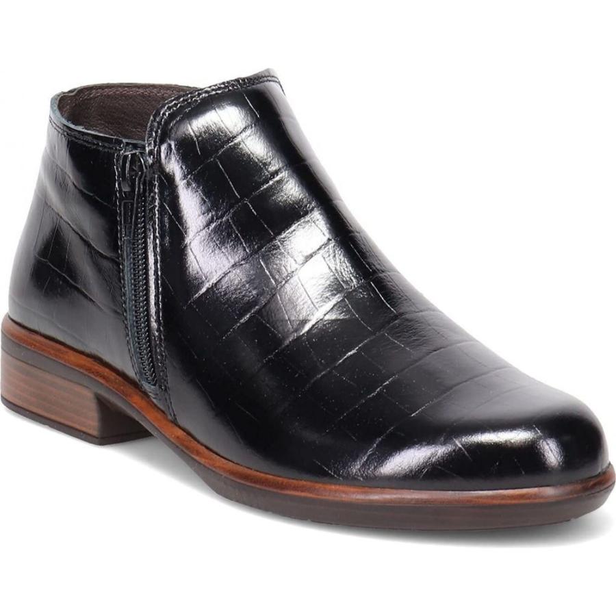 Offクーポン ナオト Naot レディース ブーツ シューズ 靴 Helm Black Croc 入荷処理 Shirleyryan Ca