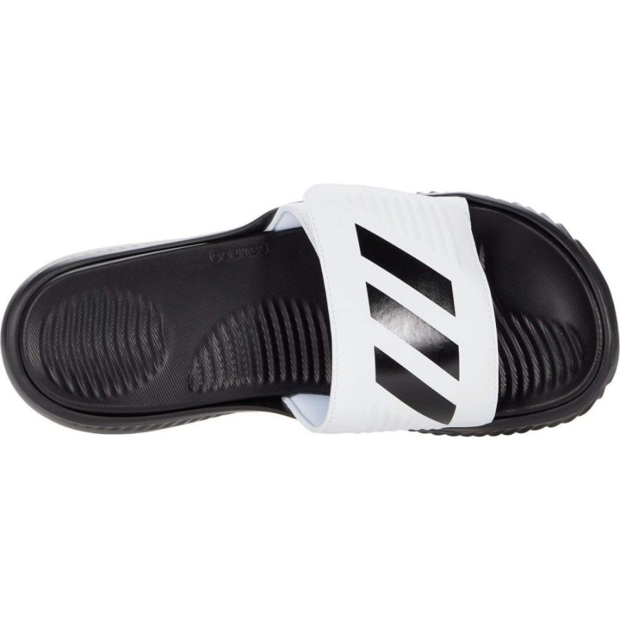 adidas alphabounce slides white