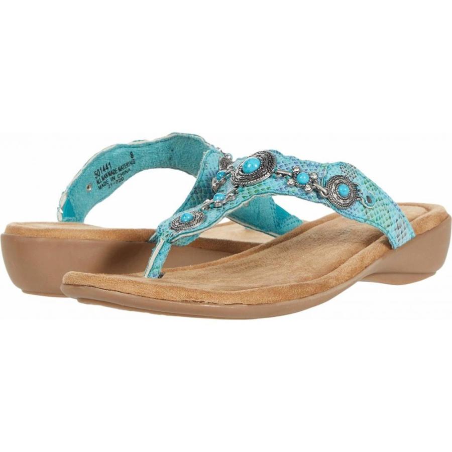 ミネトンカ Minnetonka レディース ビーチサンダル シューズ 靴 Boca Thong Iii Turquoise Multi Snake Pu Www Segdielectriques Com