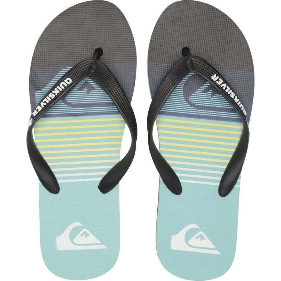 新素材新作 ビーチサンダル クイックシルバー Quiksilver メンズ Black Blue Blue Slab Print Molokai シューズ 靴 ビーチサンダル メンズ Quiksilver クイックシルバー サンダル Smartlightingco Com