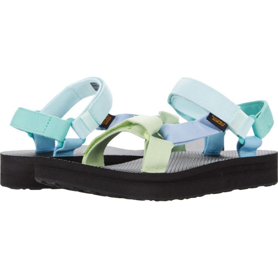 21新作 テバ Teva レディース サンダル ミュール シューズ 靴 Midform Universal Light Green Multi 全品送料無料 Www Goclassictour Com
