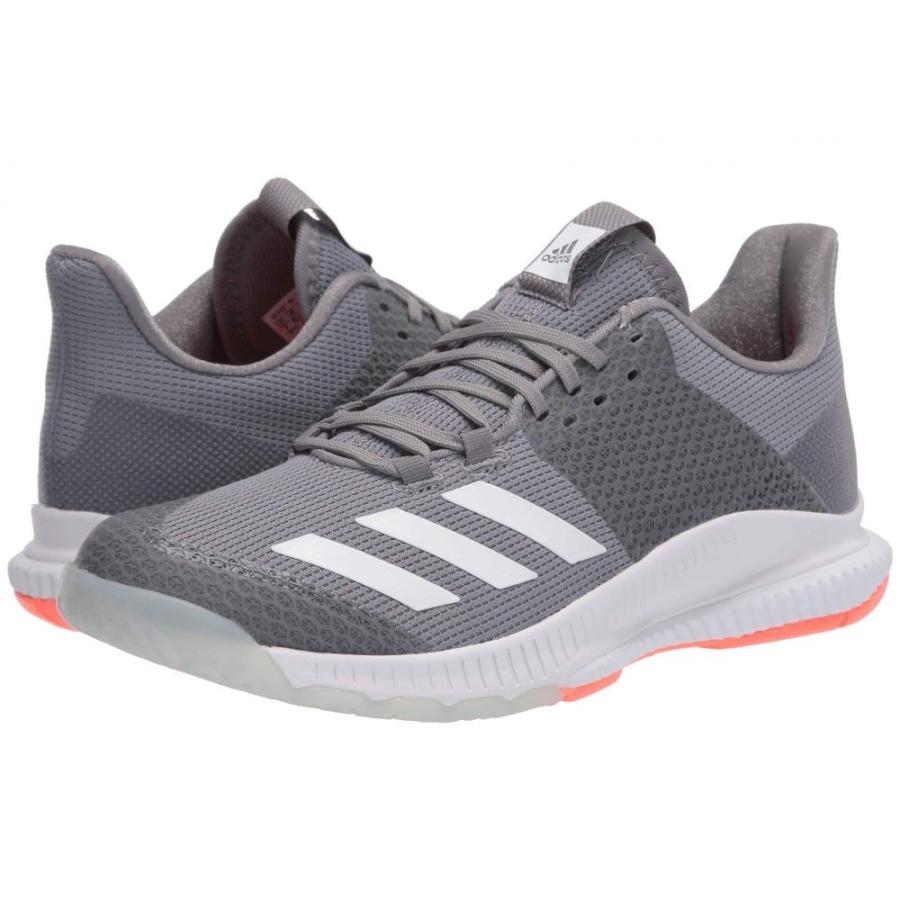 バレーボール Adidas アディダス Bounce Three Footwear 3 3 レディース Crazyflight Coral シューズ 靴 White Signal Coral Grey