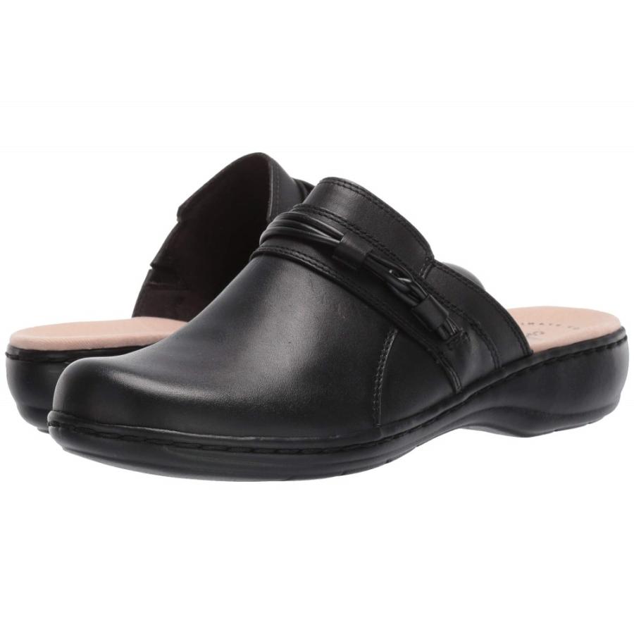 国内正規総代理店アイテム レディース クロッグ クラークス Clarks シューズ 靴 Leather Black Clover Leisa シューズ 靴 クロッグ レディース Clarks クラークス サンダル ミュール Nyamiramar Se