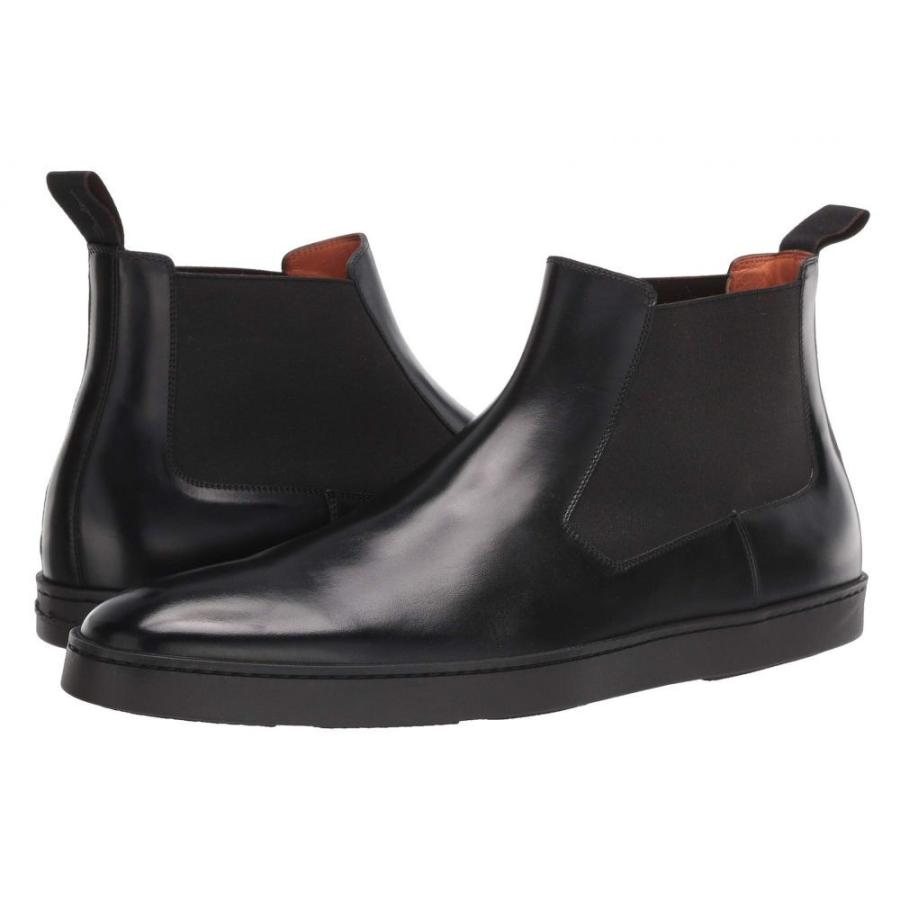 サントーニ Santoni メンズ ブーツ ショートブーツ シューズ 靴 Garnett Pull On Ankle Boot Black Jo Shoppend Com