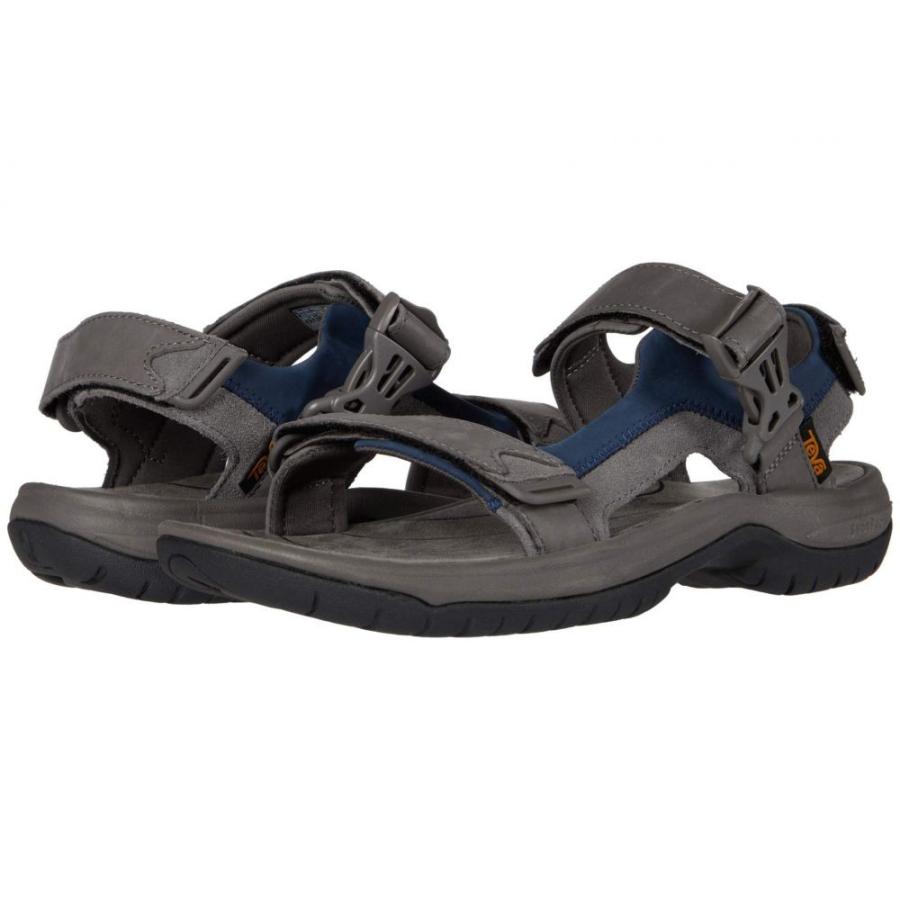 テバ Teva メンズ サンダル シューズ 靴 Tanway Leather Dark Gull Grey Supersport Tn