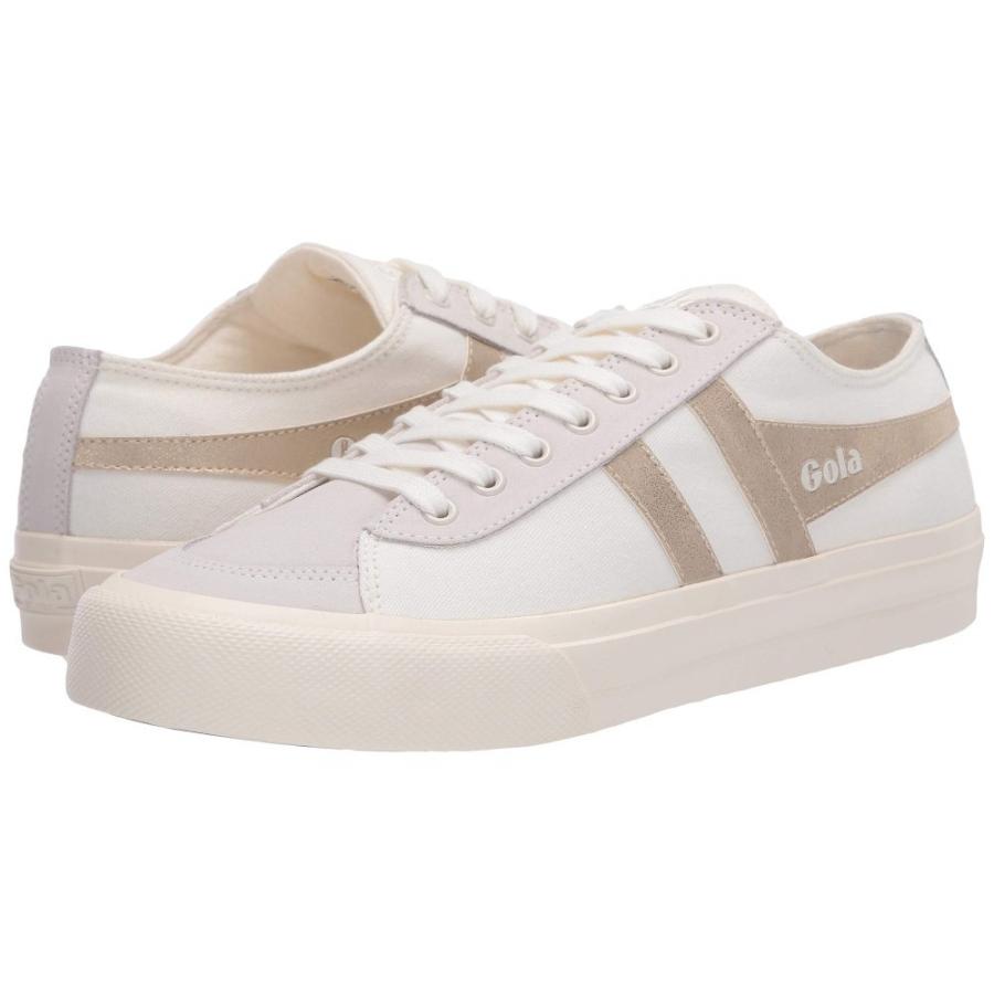 工房直送価格 ゴーラ Gola レディース スニーカー シューズ 靴 Quota Ii Mirror Off White Gold 国産 Etechnologies Shop