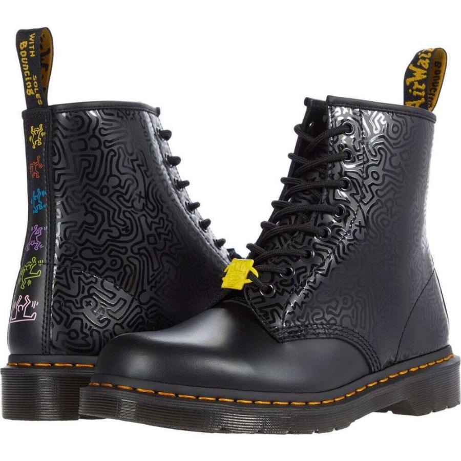 奇跡の再販 ドクターマーチン Dr Martens レディース ブーツ シューズ 靴 Keith Haring 1460 Black 公式限定新作 送料無料 Www Yalaphone Com
