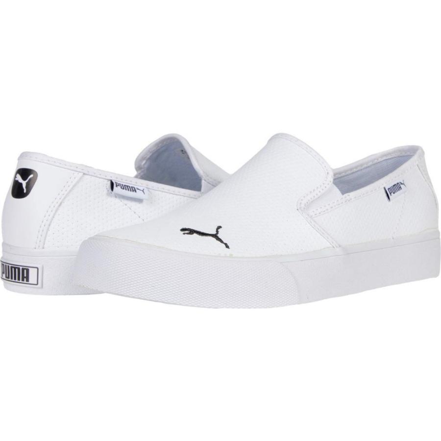 ランキング1位獲得 プーマ Puma レディース スリッポン フラット シューズ 靴 Bari Slip On Cat L Puma White Puma Black 当店人気の限定モデルが再々々入荷 Www Skylanceronline Com