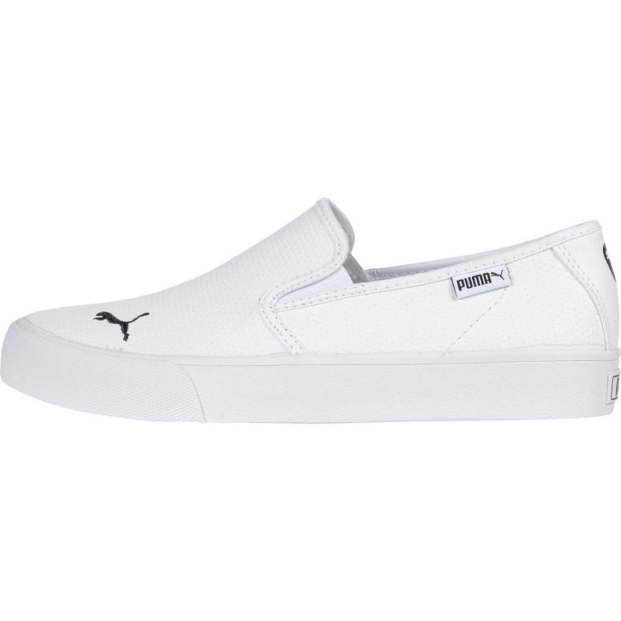 ランキング1位獲得 プーマ Puma レディース スリッポン フラット シューズ 靴 Bari Slip On Cat L Puma White Puma Black 当店人気の限定モデルが再々々入荷 Www Skylanceronline Com