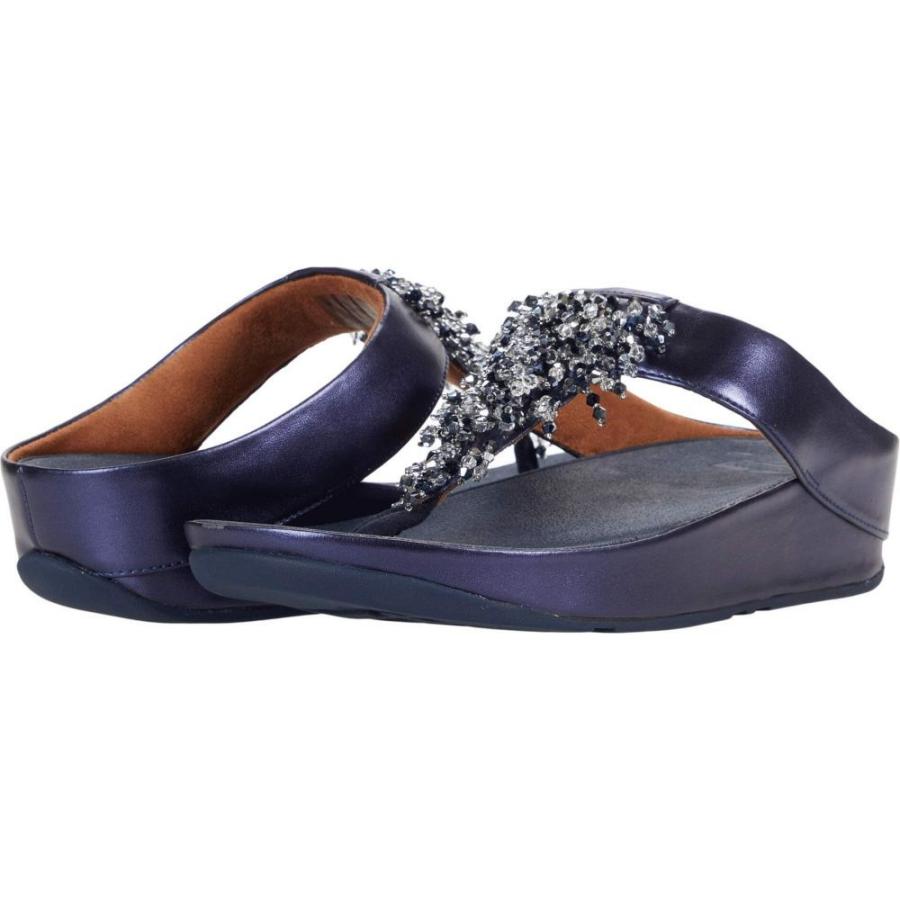 安いそれに目立つ フィットフロップ Fitflop レディース ビーチサンダル シューズ 靴 Rumba Beaded Midnight Navy 人気ブランドを Too Kcs Kz