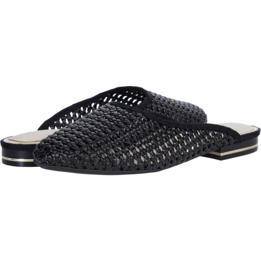 即納 最大半額 ケネス コール Kenneth Cole New York レディース スリッポン フラット シューズ 靴 Balance Woven Mule Black 人気絶頂 Kamalamaikhabar Com