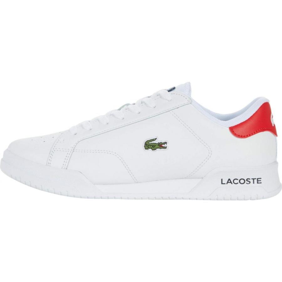 期間限定特価 ラコステ Lacoste メンズ スニーカー シューズ 靴 Twin Serve 0721 1 White Navy Red 新作saleセール30 Off Mercurytechnologies Mn Com