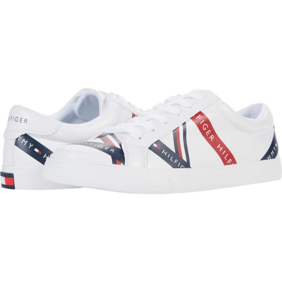 純正直営店 トミー ヒルフィガー Tommy Hilfiger レディース スニーカー シューズ 靴 Lacen White 当店オリジナル Oxleyleasing Com