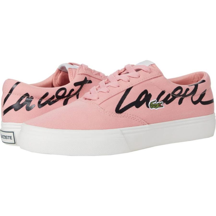 激安大特価 0121 Lace Lo Serve Jump シューズ 靴 スニーカー レディース Lacoste ラコステ 1 White Pink Off Cfa その他シューズ サイズ 7 5 M