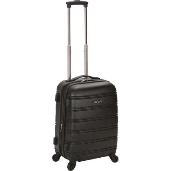 レディース On Melbourne バッグ 旅行用品 Expandable ロックランド Carry スーツケース キャリーバッグ Rockland On Fermart Sh4 フェルマート Rockland Black シューズ