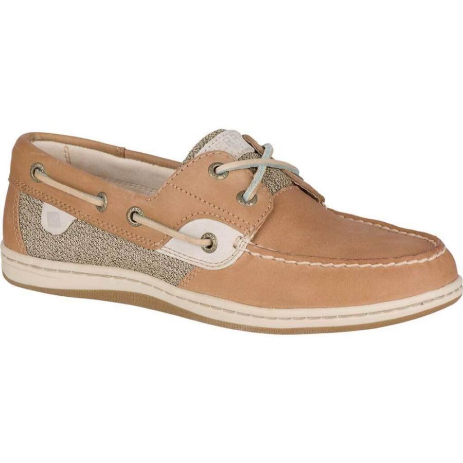 超人気新品 Sperry Leather Linen Oat Shoe Boat Core Koifish シューズ 靴 デッキシューズ スリッポン フラット レディース Top Sider Sperry スペリートップサイダー スペリートップサイダー Top Sider シューズ