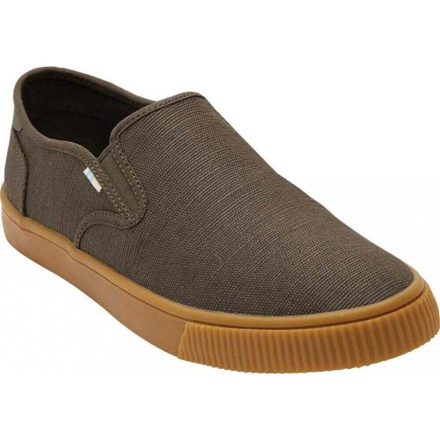 憧れの トムス Toms スリッポン フラット Canvas Heritage Olive Tarmac Slip On Baja シューズ 靴 スリッポン フラット メンズ Toms トムス シューズ 靴 メンズ シューズ Hermandad Estrella Org