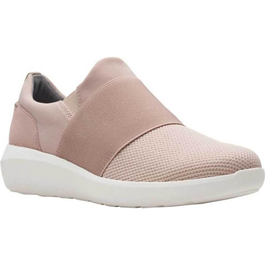 格安新品 クラークス レディース スリッポン フラット クラークス Clarks Clarks Textile Combi Pink Dusty Sneaker On Slip Band Kayleigh シューズ 靴 スニーカー スリッポン フラット レディース シューズ
