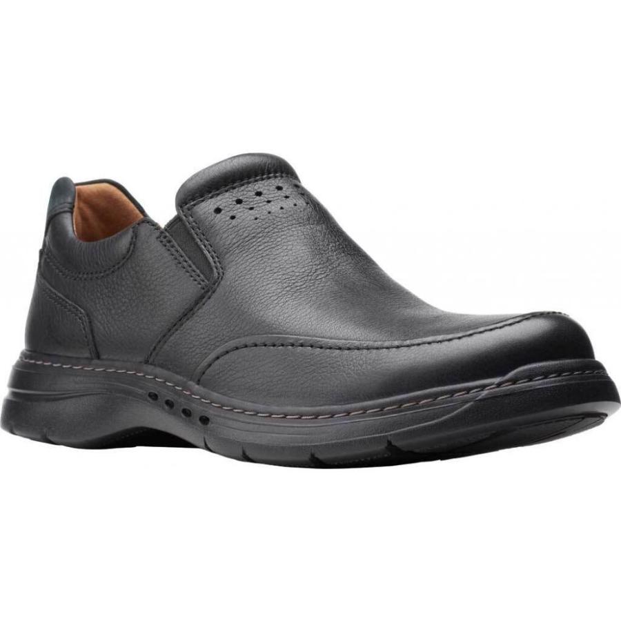 爆買い シューズ 靴 メンズ スリッポン フラット クラークス Clarks クラークス Leather Tumbled Black On Slip Step Brawley Un シューズ 靴 スリッポン フラット メンズ Clarks シューズ Affaires Sociales Gouv Cg