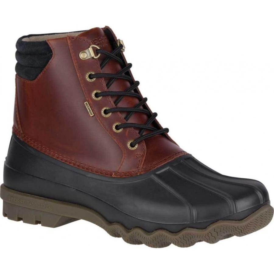 税込 スペリートップサイダー メンズ ブーツ スペリートップサイダー Top Sider Sperry Sperry Leather Black Amaretto Boot Duck Avenue シューズ 靴 ブーツ メンズ Top Sider ブーツ Artesiena It