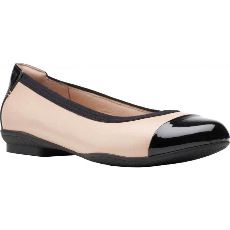 21最新のスタイル Clarks クラークス レディース スリッポン フラット クラークス Clarks レディース Leather Patent Blush Flat Ballet Toe Cap Orchid Sara シューズ 靴 スリッポン フラット シューズ Vinfra Es