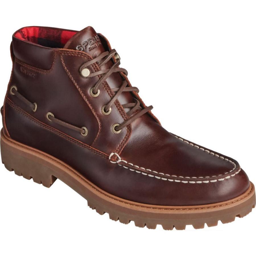 最新の激安 メンズ ブーツ スペリートップサイダー Top Sider Sperry スペリートップサイダー Leather Amaretto Boot Toe Moc Lug Original Authentic シューズ 靴 ブーツ メンズ Top Sider Sperry ブーツ Northindiabirding Com
