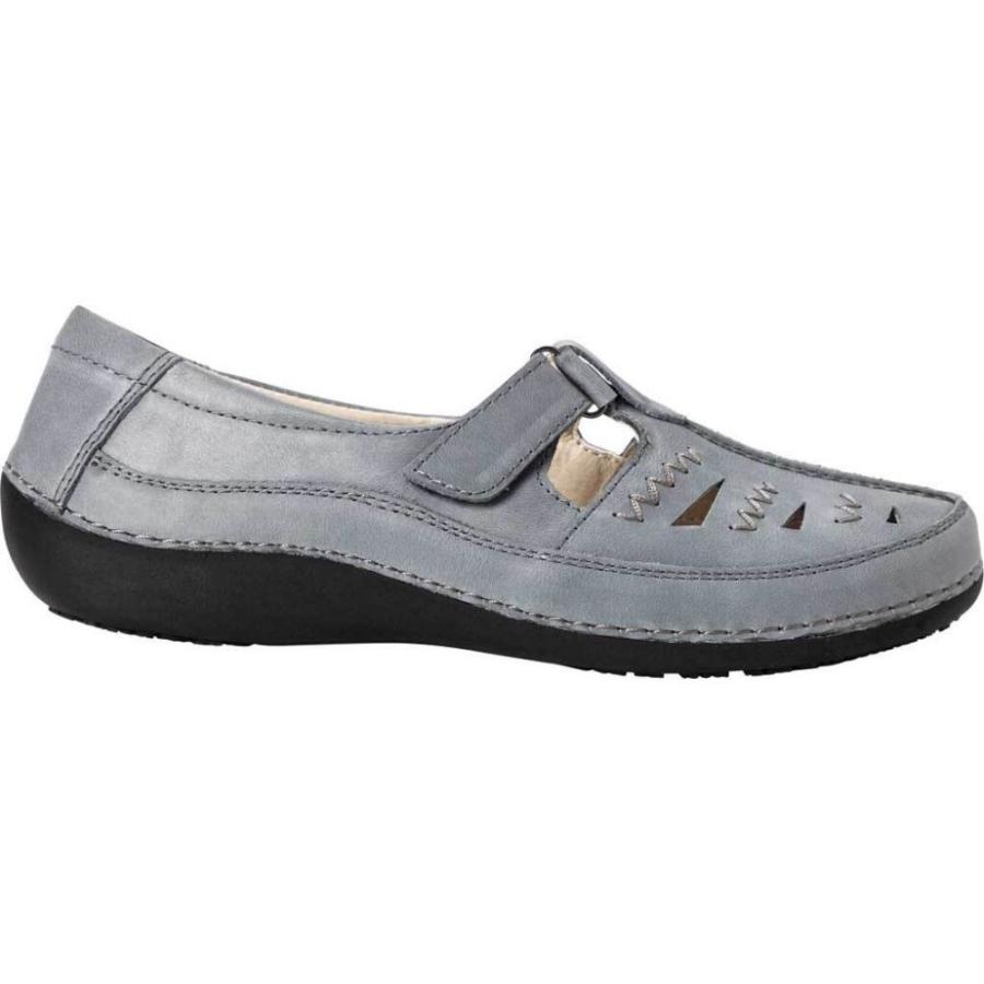 新品本物 プロペット Propet レディース スリッポン フラット シューズ 靴 Clover Cutout Slip On Denim Leather フラットシューズ サイズ W11x2e Extrawide Glamourcareclinics Com