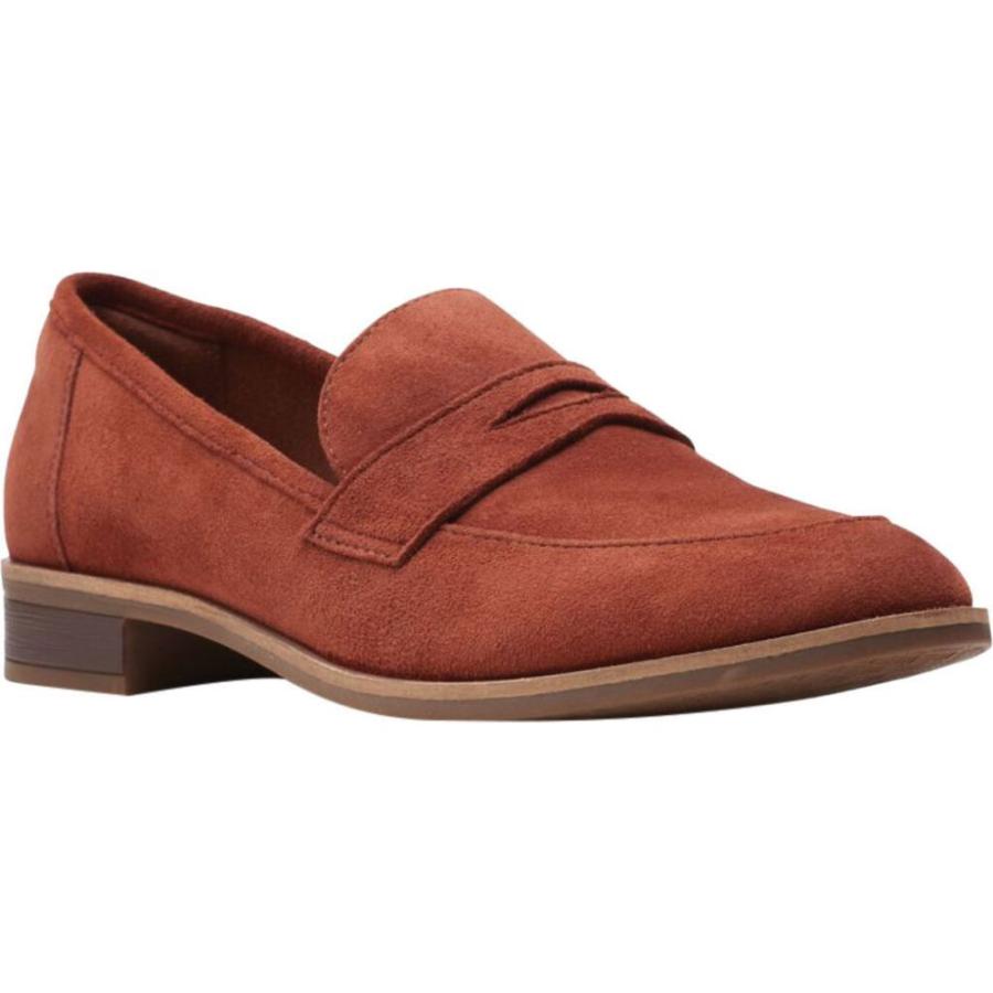 本店は Clarks クラークス Suede Mahogany Loafer Penny Rose Trish シューズ 靴 ローファー オックスフォード レディース Clarks クラークス レディース ローファー オックスフォード シューズ Headshotsbar Com