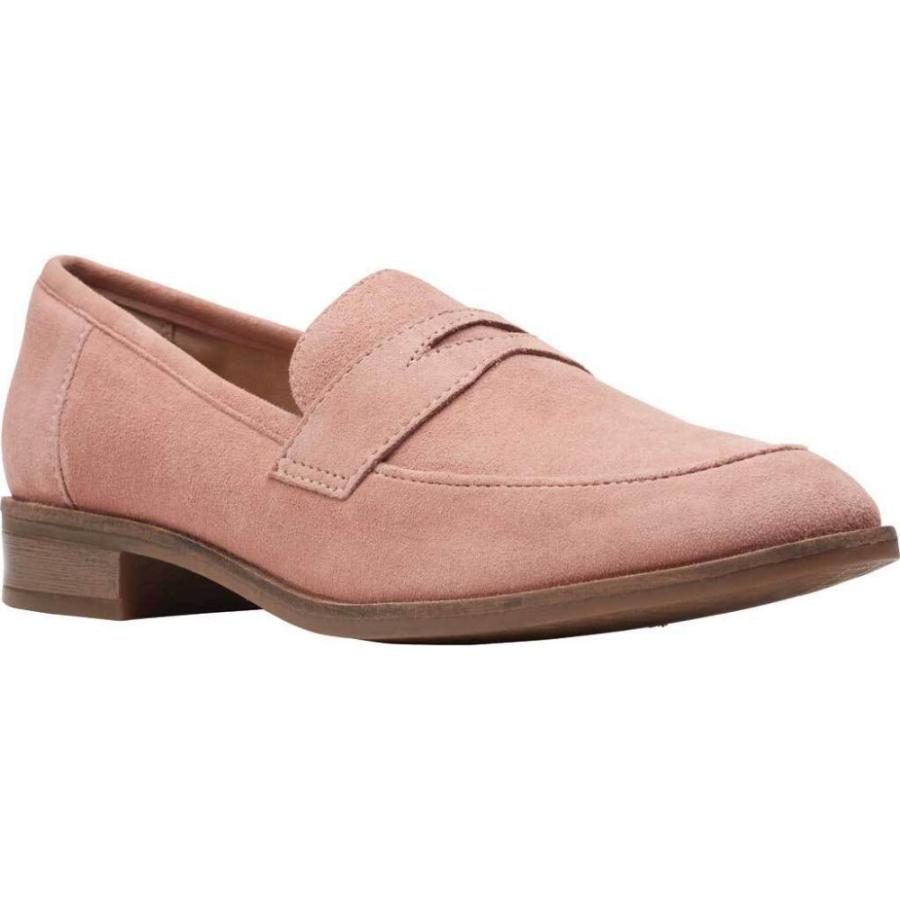 史上最も激安 レディース Clarks クラークス レディース ローファー オックスフォード クラークス Clarks ローファー オックスフォード Suede Rose Loafer Penny Rose Trish シューズ 靴 シューズ