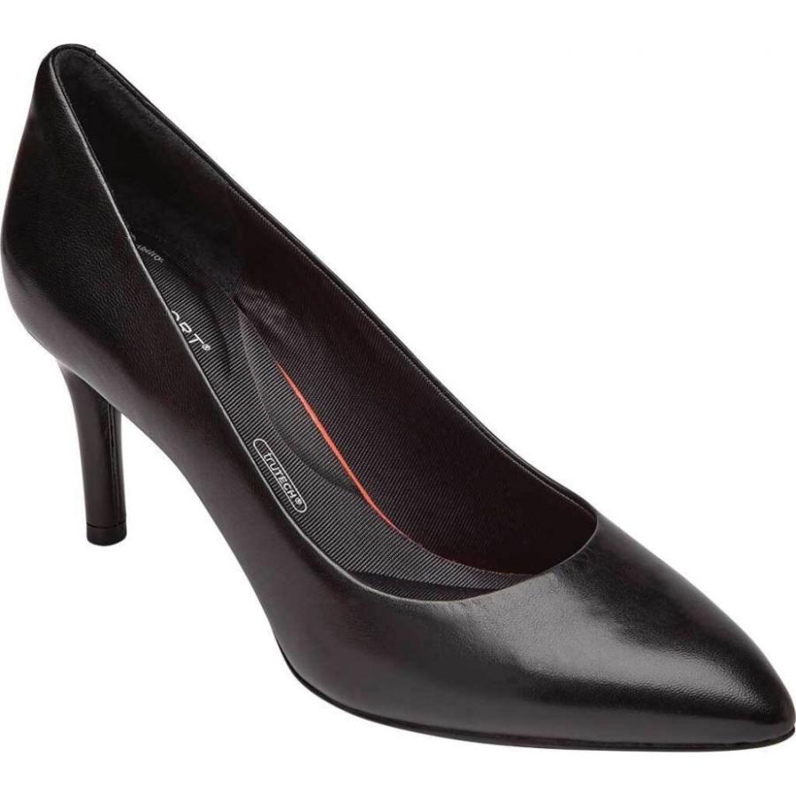 購入サイト ロックポート Rockport レディース パンプス シューズ 靴 Total Motion 75mm Pointed Toe Pump Black Leather 買い店舗 App Digitallimegreen Co Za