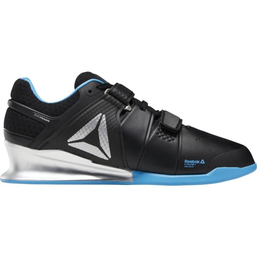 リーボック Reebok メンズ フィットネス トレーニング シューズ 靴 Legacy Lifter Black Beight Cyan Matte Silver Zenithaviation In