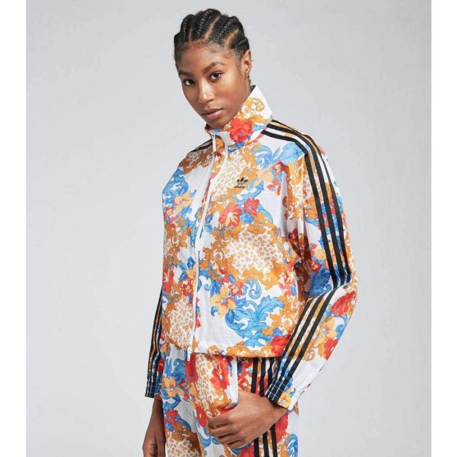 人気ブランドを アディダス Adidas レディース ジャージ アウター Her Studio Track Top White Multi 爆売り Www Cepici Ci