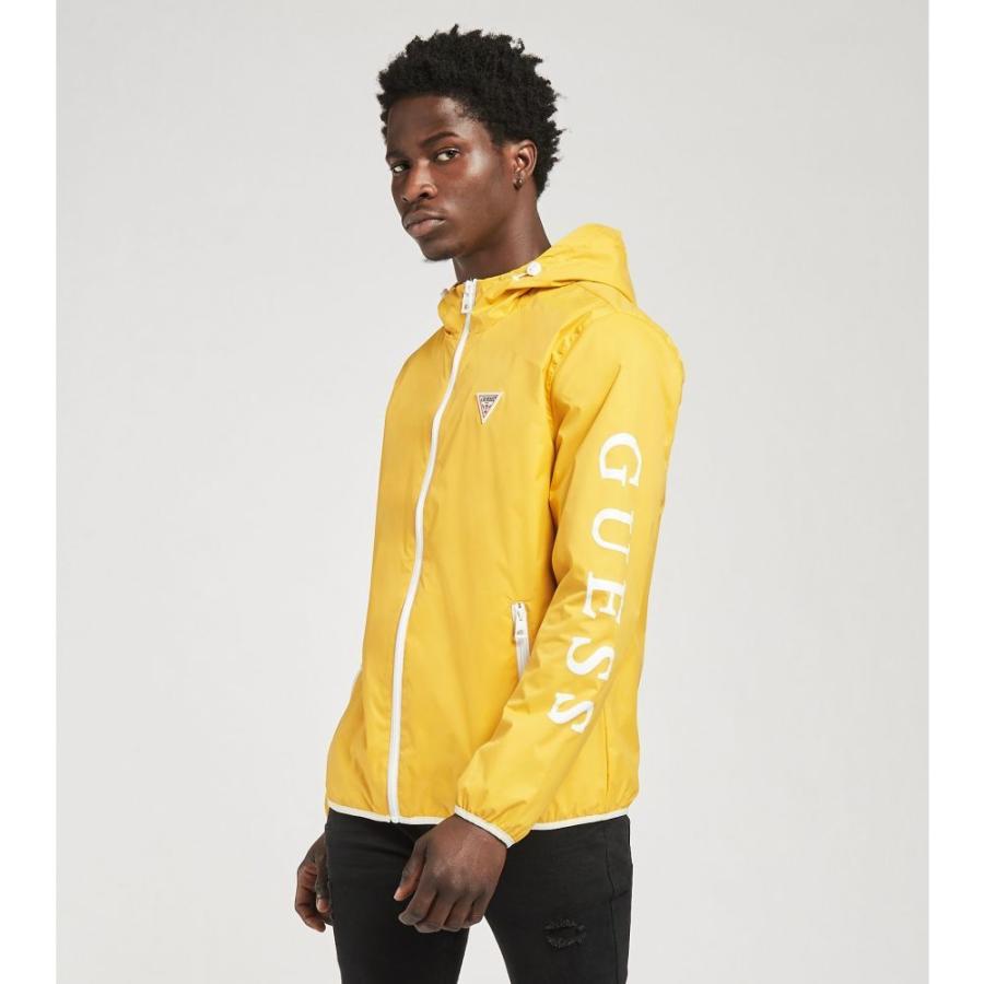 お得な情報満載 Weight Light アウター ジャケット メンズ Guess ゲス アウター メンズ ジャケット ゲス Guess Nylon Yellow Jacket ジャケット Dagl Tg