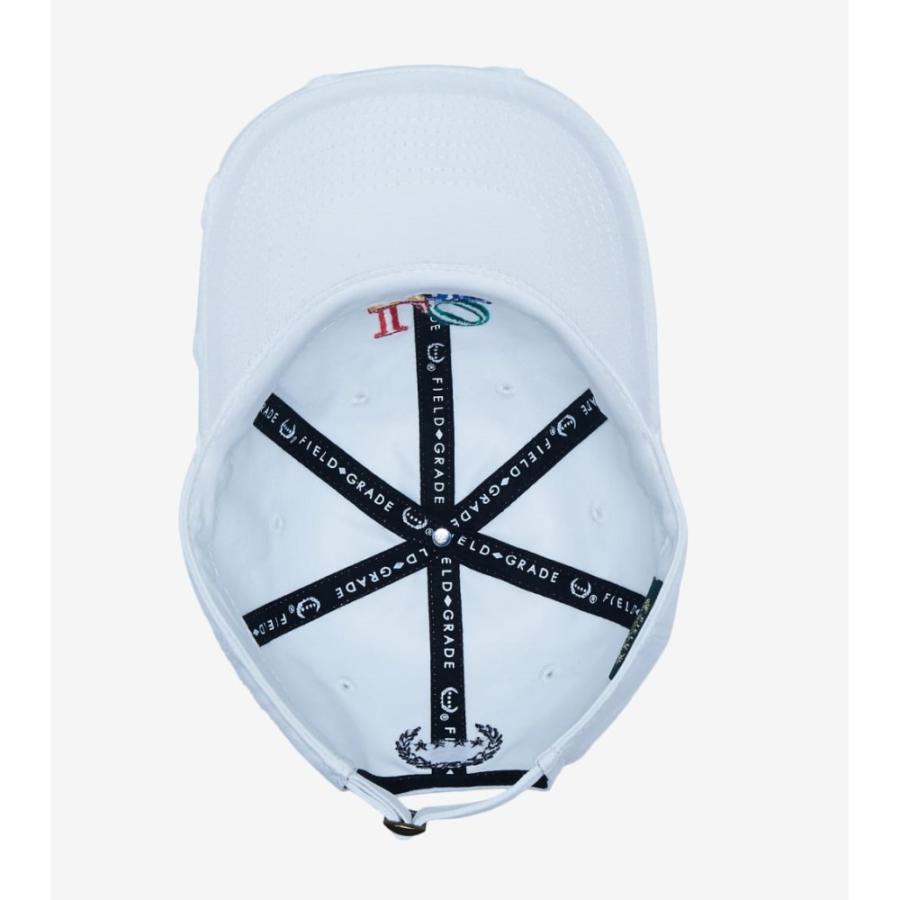 フィールドグレイド Field Grade メンズ キャップ ダッドハット 帽子 Love Yourself Distressed Dad Hat White 新作人気モデル