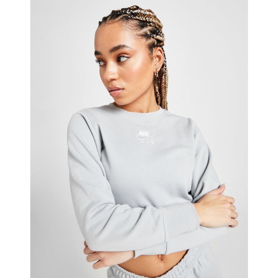 期間限定特別価格 トップス クロップド スウェット トレーナー レディース Nike ナイキ トップス レディース スウェット トレーナー ナイキ Nike Air White Sweatshirt Crew Crop トップス Solvestudentdebt Com