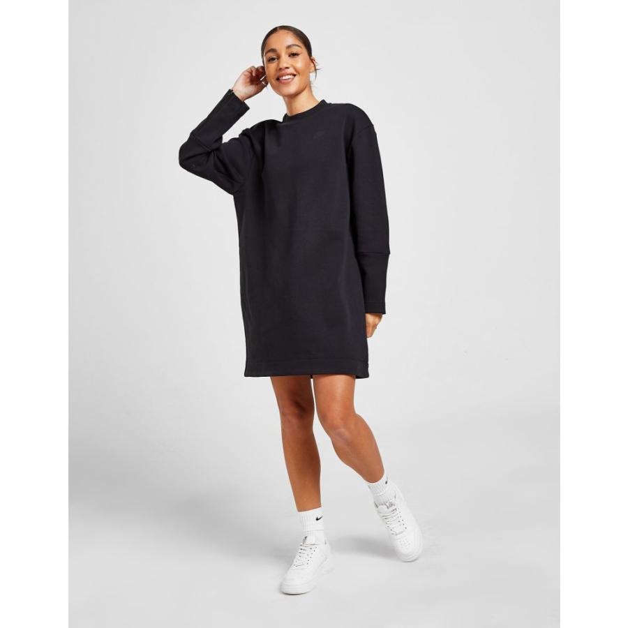 魅力の Nike Black Dress Sleeve Long Fleece Tech ワンピース ドレス ワンピース レディース Nike ナイキ ワンピース ドレス レディース ワンピース ナイキ ワンピース チュニック Dagl Tg