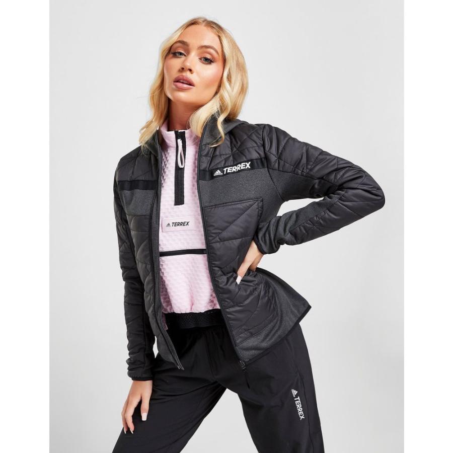オンライン限定商品 Adidas Black Jacket Hybrid Terrex アウター ジャケット レディース Adidas アディダス アウター レディース ジャケット アディダス コート アウター