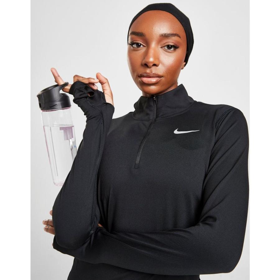 オリジナル Running トップス ジャージ ランニング ウォーキング レディース Nike ナイキ ランニング ウォーキング レディース トップス ナイキ Nike Element Black Top Track Zip 1 4 ウエア Autohaven Org