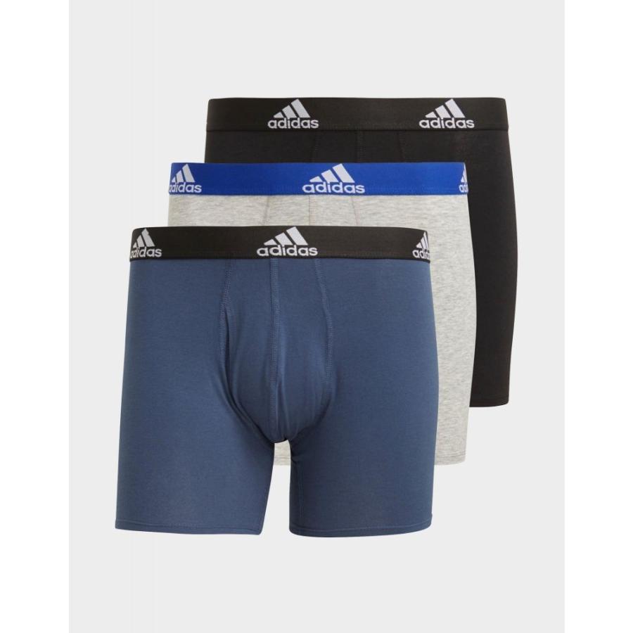 楽天ランキング1位 アディダス Adidas メンズ ボクサーパンツ インナー 下着 Logo Boxer Briefs 3 Pairs 正規激安 Studiostodulky Cz