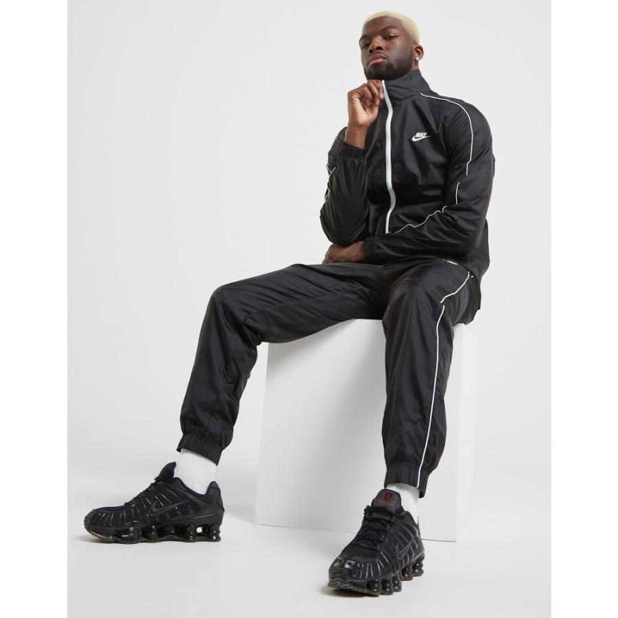 nike season 2 woven tracksuit black
