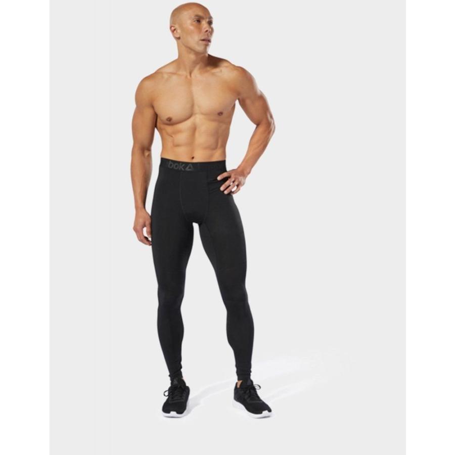 リーボック Reebok メンズ タイツ スパッツ インナー 下着 Wor Big Logo Compression Tights Black Www Mohmmadiyon Com