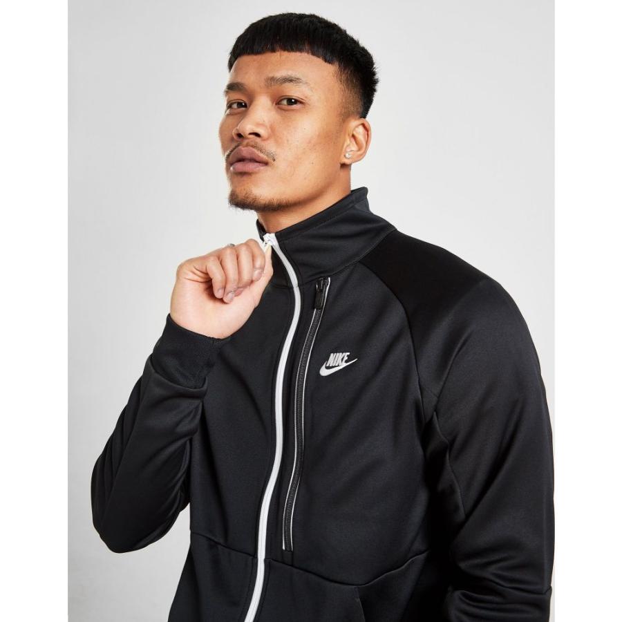 nike tribute track top black